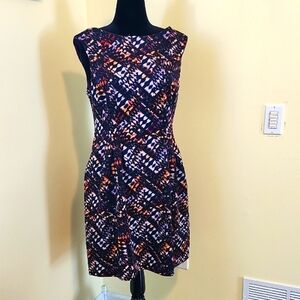 Vince Camuto Sleeveless Lined Fitted Dress